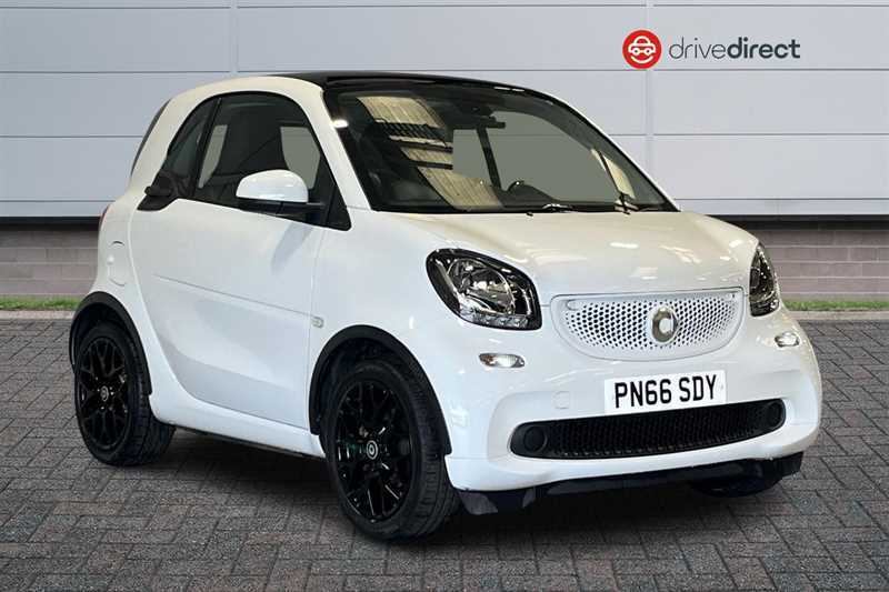 Smart Fortwo Coupe 0.9T Edition White Coupe Euro 6 White
