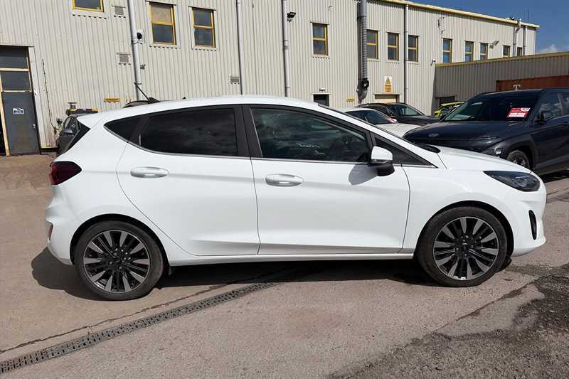 Ford Fiesta 1.0T Ecoboost Titanium X Hatchback Manu YY72WDS White #2