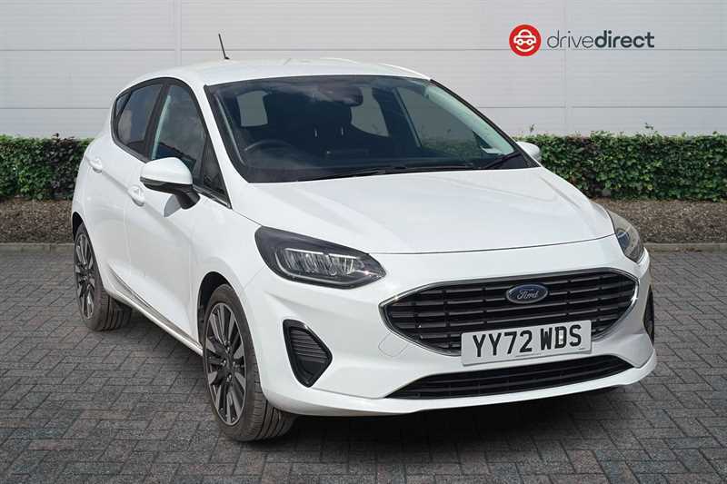 Ford Fiesta 1.0T Ecoboost Titanium X Hatchback Manu White