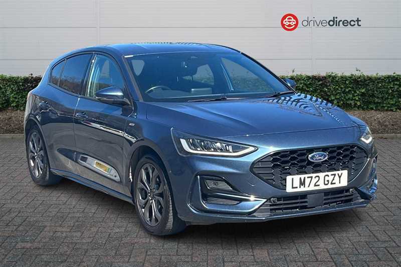 Ford Focus 1.0T Ecoboost St-line Style Hatchback M Blue