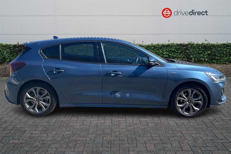 Ford Focus 1.0T Ecoboost St-line Style Hatchback M LM72GZY Blue #2