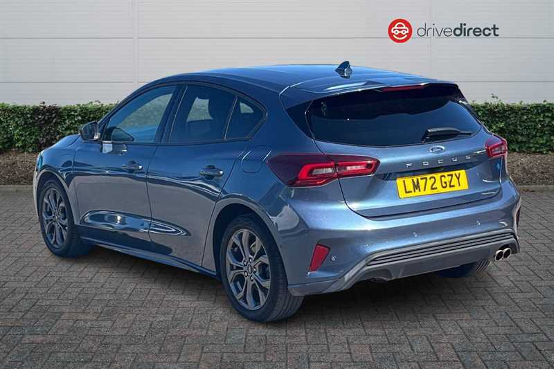 Ford Focus 1.0T Ecoboost St-line Style Hatchback M LM72GZY Blue #5