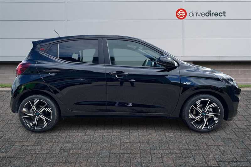 Hyundai I10 1.0 T-gdi N Line Hatchback Euro YY26NJZ Black #2