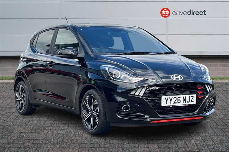 Hyundai I10 1.0 T-gdi N Line Hatchback Euro Black