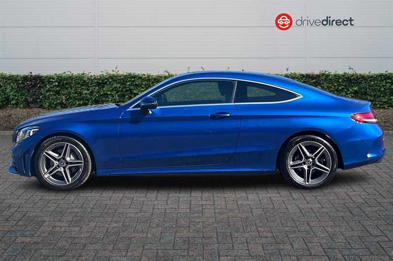 Mercedes-Benz C Class 1.5 C200h Mhev Amg Line Edition Premium Coupe BW22KME Blue #6