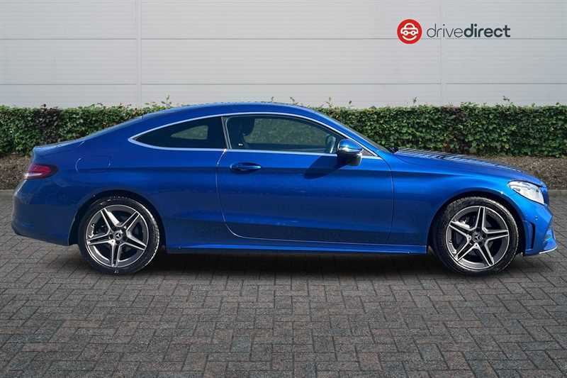 Mercedes-Benz C Class 1.5 C200h Mhev Amg Line Edition Premium Coupe BW22KME Blue #2