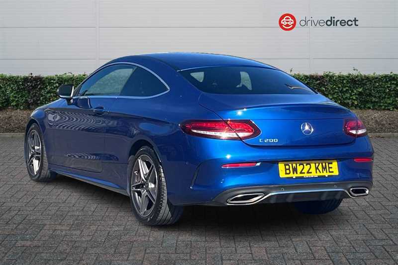 Mercedes-Benz C Class 1.5 C200h Mhev Amg Line Edition Premium Coupe BW22KME Blue #5