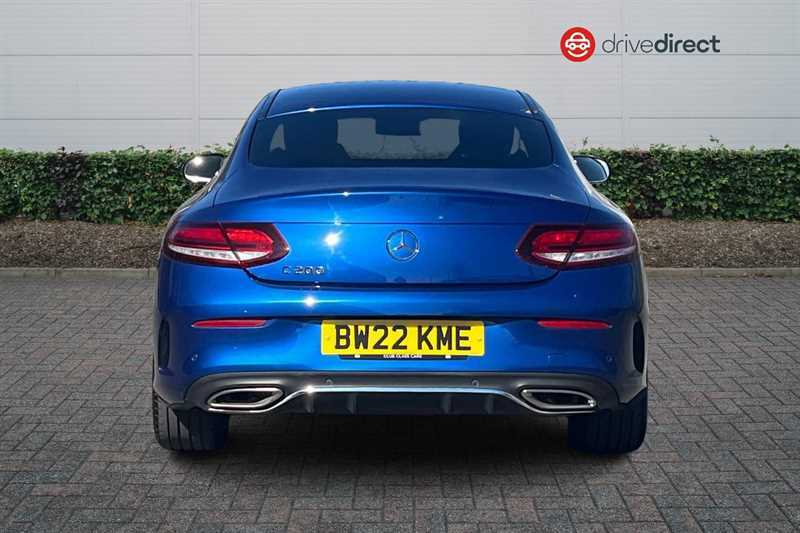 Mercedes-Benz C Class 1.5 C200h Mhev Amg Line Edition Premium Coupe BW22KME Blue #4