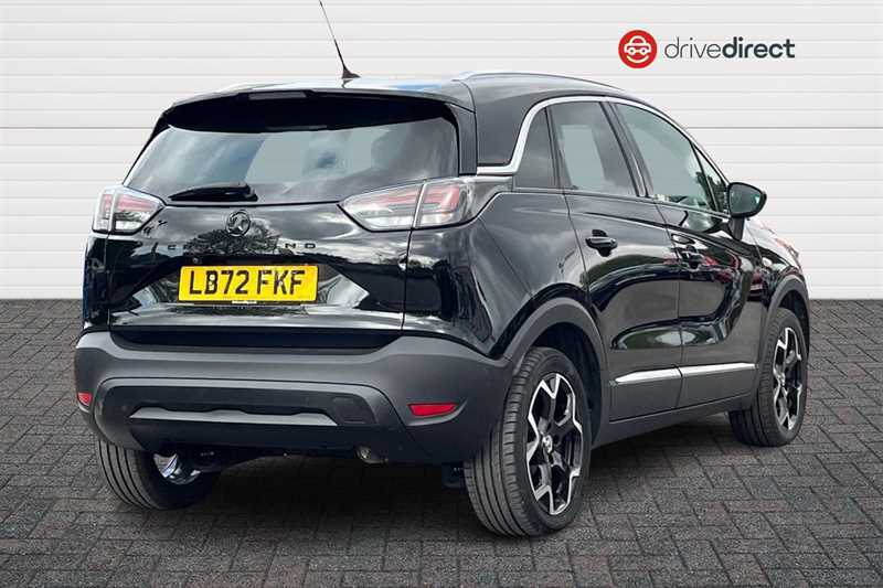 Vauxhall Crossland 1.2 Turbo Ultimate Suv Euro 6 Ss LB72FKF Black #3