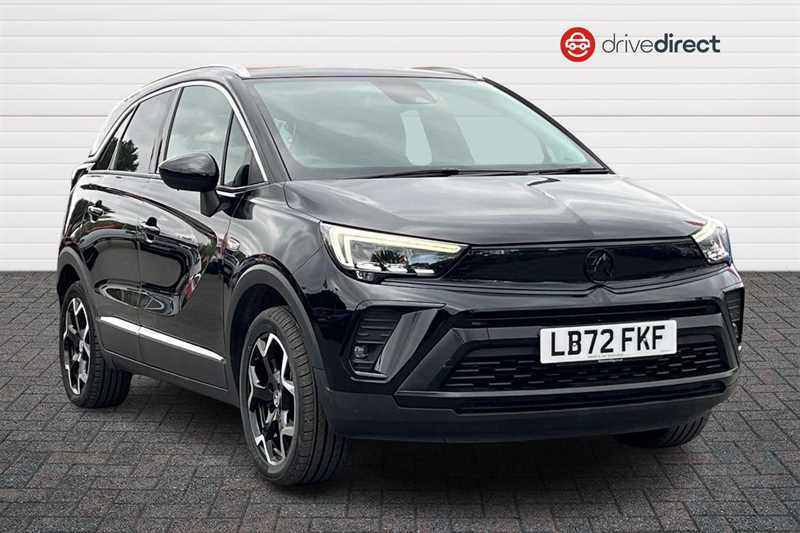 Vauxhall Crossland 1.2 Turbo Ultimate Suv Euro 6 Ss Black
