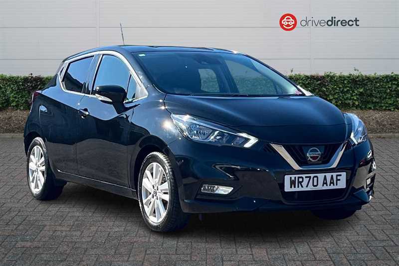 Nissan Micra 1.0 Ig-t Acenta Hatchback Euro 6 Black