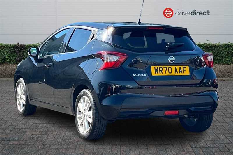 Nissan Micra 1.0 Ig-t Acenta Hatchback Euro 6 Black #5
