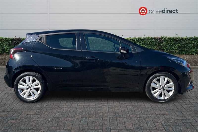 Nissan Micra 1.0 Ig-t Acenta Hatchback Euro 6 Black #2
