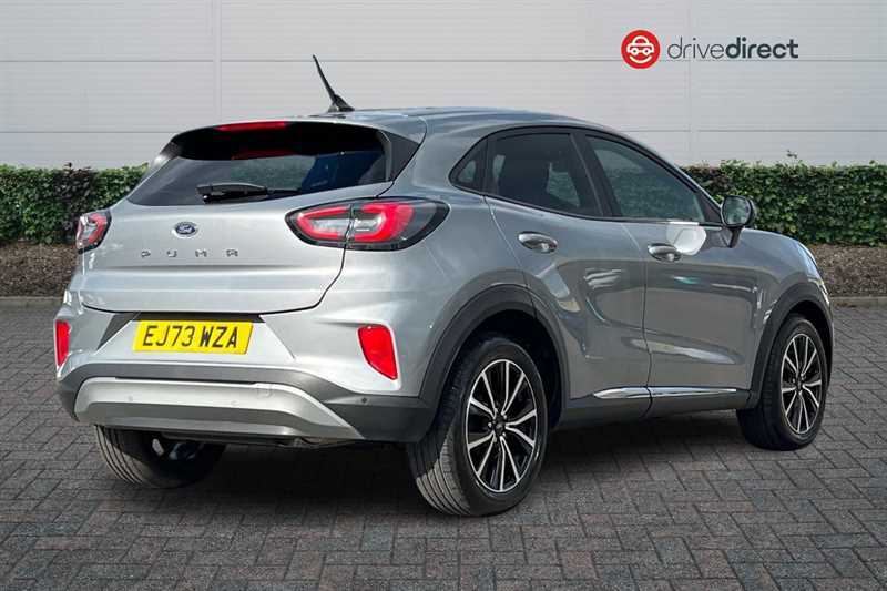 Ford Puma 1.0T Ecoboost Mhev Titanium Suv Hybrid EJ73WZA Silver #3