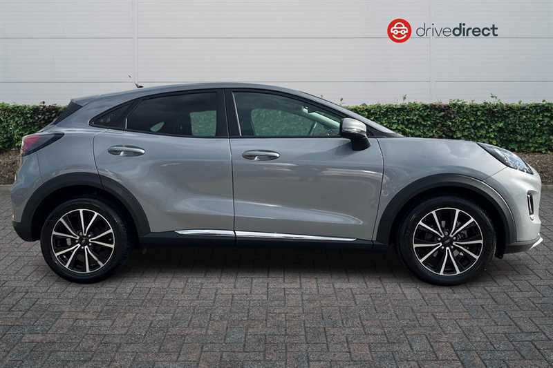 Ford Puma 1.0T Ecoboost Mhev Titanium Suv Hybrid EJ73WZA Silver #2