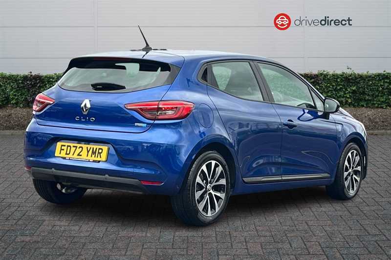Renault Clio 1.6 E-tech Evolution Hatchback Hybrid A FD72YMR Blue #3
