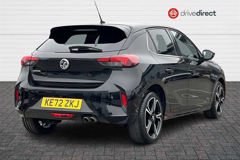 Vauxhall Corsa 1.2 Turbo Ultimate Hatchback Euro KE72ZKJ Black #3