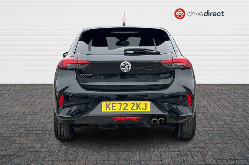 Vauxhall Corsa 1.2 Turbo Ultimate Hatchback Euro KE72ZKJ Black #4