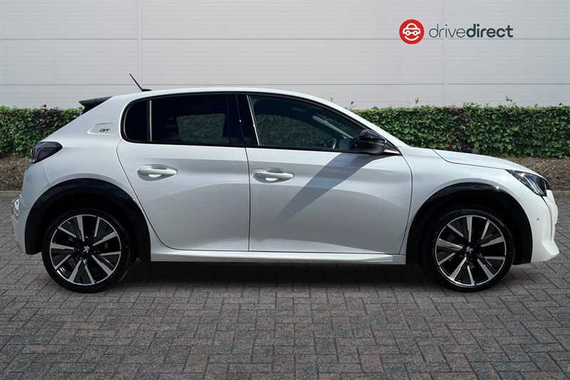 Peugeot 208 1.2 Puretech Gt Hatchback Euro 6 SH21EOW White #2