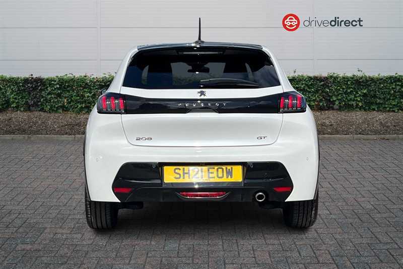 Peugeot 208 1.2 Puretech Gt Hatchback Euro 6 SH21EOW White #4