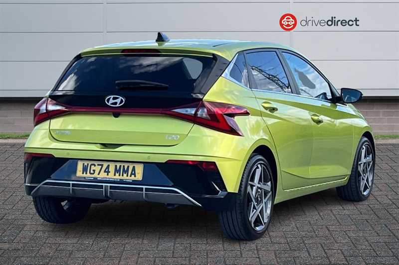Hyundai I20 1.0 T-gdi Ultimate Hatchback Dct Euro 6 WG74MMA Yellow #3