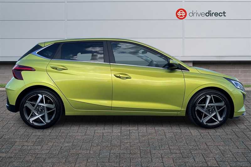 Hyundai I20 1.0 T-gdi Ultimate Hatchback Dct Euro 6 WG74MMA Yellow #2