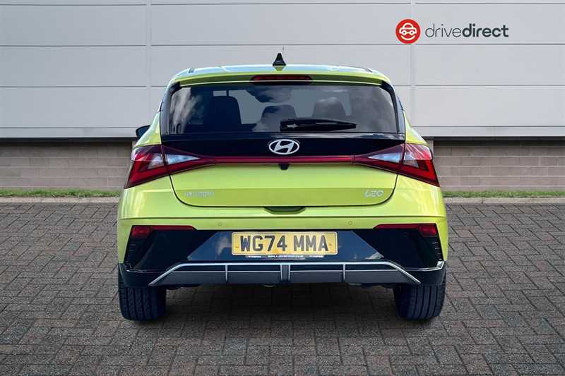 Hyundai I20 1.0 T-gdi Ultimate Hatchback Dct Euro 6 WG74MMA Yellow #4