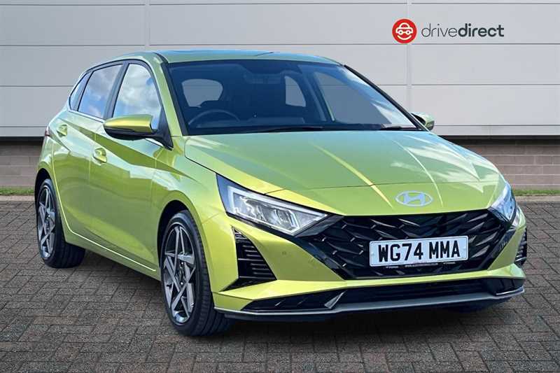 Hyundai I20 1.0 T-gdi Ultimate Hatchback Dct Euro 6 Yellow