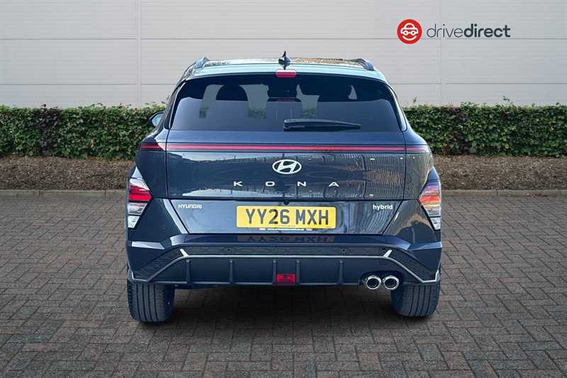 Hyundai Kona 1.6 H-gdi N Line Suv Hybrid Dct Euro 6 YY26MXH Blue #4