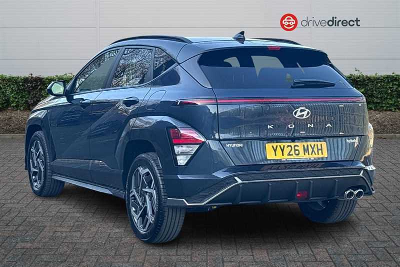 Hyundai Kona 1.6 H-gdi N Line Suv Hybrid Dct Euro 6 YY26MXH Blue #5