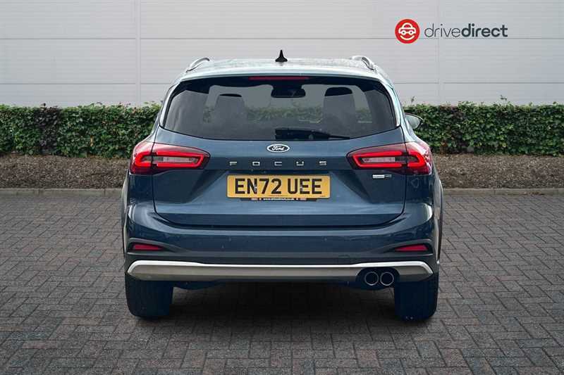 Ford Focus 1.0T Ecoboost Mhev Active Estate Hybrid EN72UEE Blue #4