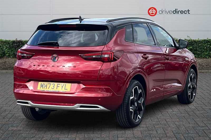 Vauxhall Grandland 1.2 Turbo Ultimate Suv Euro 6 S MH73FYL Red #3