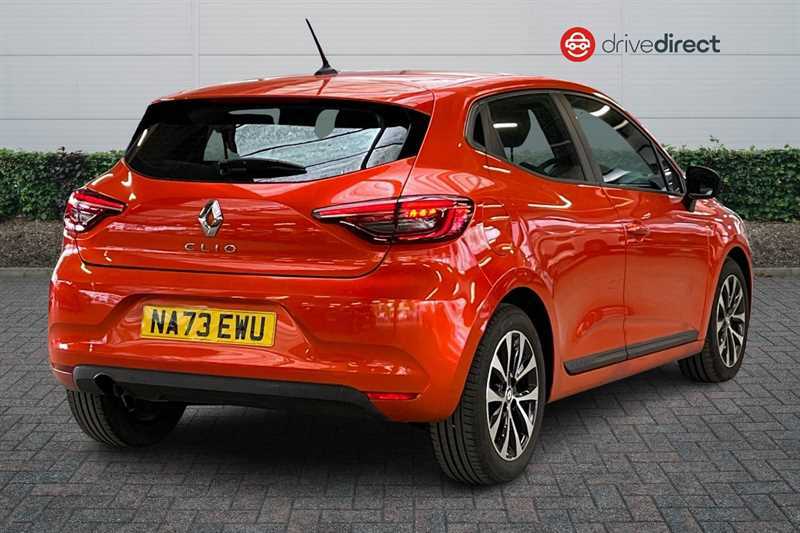 Renault Clio 1.0 Tce Evolution Hatchback Euro NA73EWU Orange #3