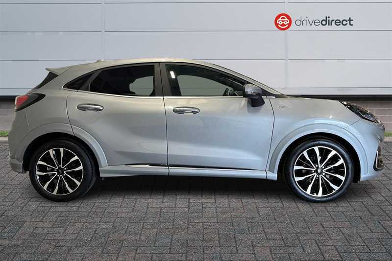 Ford Puma 1.0T Ecoboost Mhev St-line Vignale Suv YR23MWC Silver #2