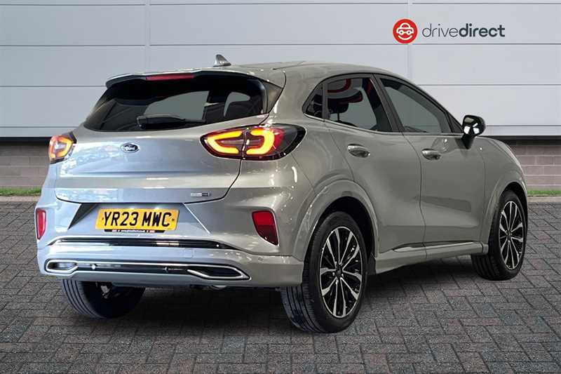 Ford Puma 1.0T Ecoboost Mhev St-line Vignale Suv YR23MWC Silver #3