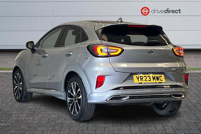 Ford Puma 1.0T Ecoboost Mhev St-line Vignale Suv YR23MWC Silver #5