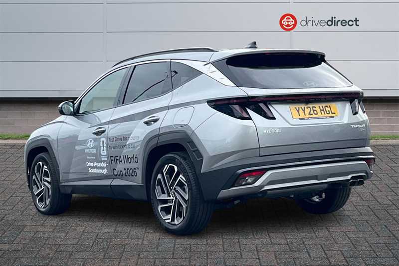 Hyundai Tucson 1.6 T-gdi Ultimate Suv Dct Euro 6 Ss YY26HGL Silver #5