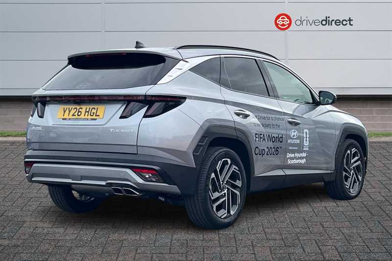 Hyundai Tucson 1.6 T-gdi Ultimate Suv Dct Euro 6 Ss YY26HGL Silver #3