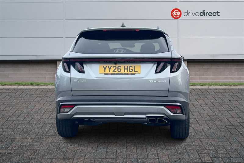 Hyundai Tucson 1.6 T-gdi Ultimate Suv Dct Euro 6 Ss YY26HGL Silver #4