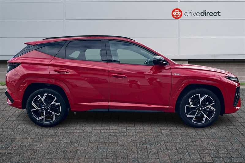 Hyundai Tucson Tucson 1.6T 150 N Line Dct Estate YY26MXD Red #2