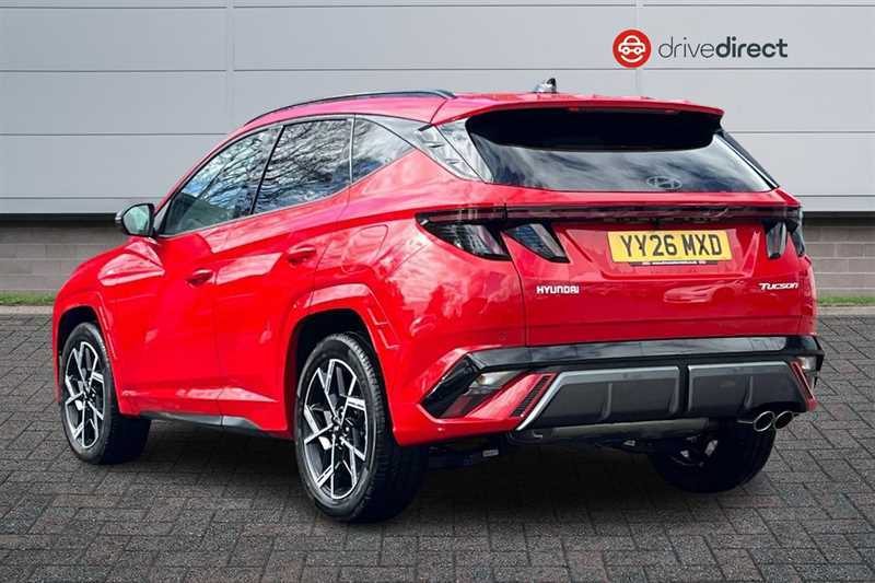 Hyundai Tucson Tucson 1.6T 150 N Line Dct Estate YY26MXD Red #5