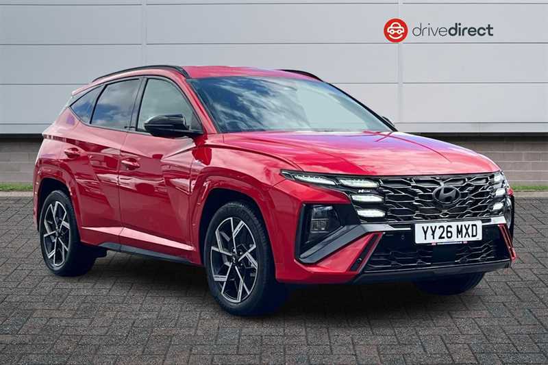 Hyundai Tucson Tucson 1.6T 150 N Line Dct Estate Red