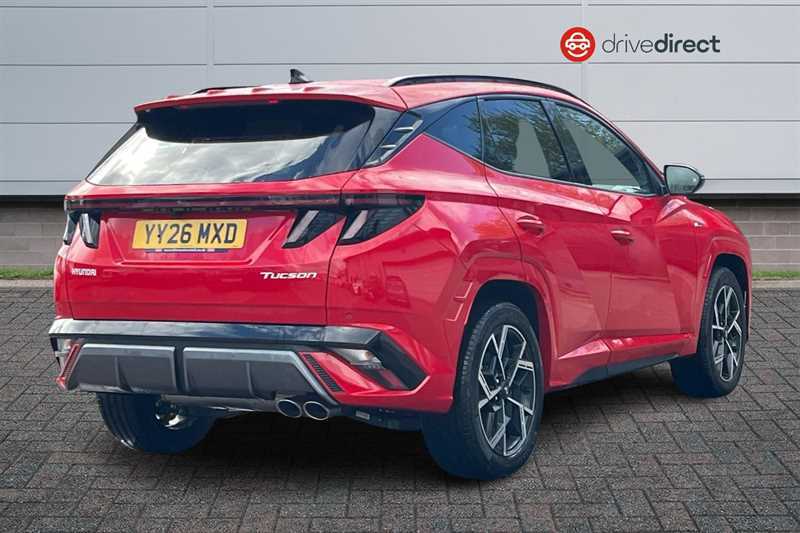 Hyundai Tucson Tucson 1.6T 150 N Line Dct Estate YY26MXD Red #3