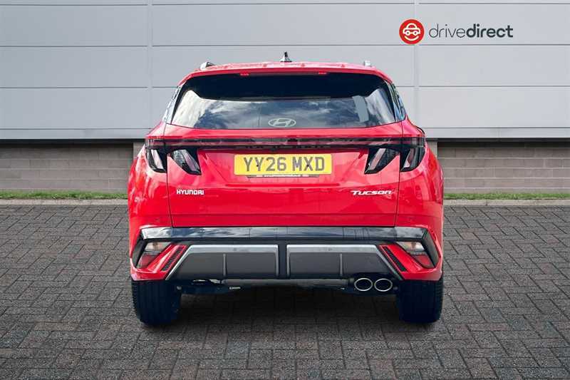 Hyundai Tucson Tucson 1.6T 150 N Line Dct Estate YY26MXD Red #4
