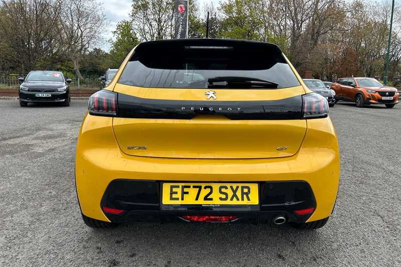 Peugeot 208 1.2 Puretech Gt Hatchback Euro 6 EF72SXR Yellow #4