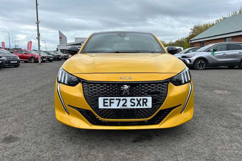 Peugeot 208 1.2 Puretech Gt Hatchback Euro 6 EF72SXR Yellow #2