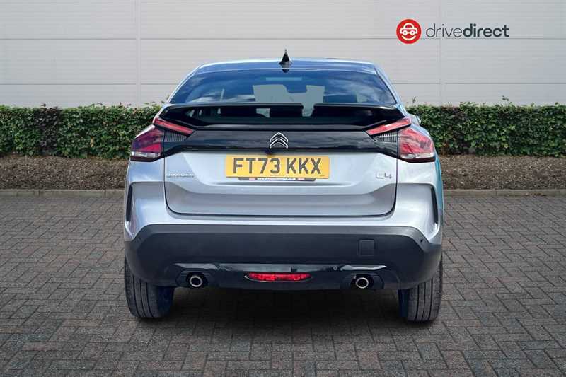 Citroen C4 1.2 Puretech Plus Hatchback Euro FT73KKX Grey #4