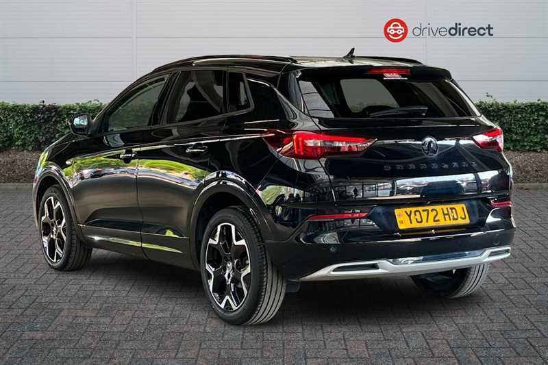 Vauxhall Grandland 1.2 Turbo Ultimate Suv Euro 6 Ss YO72HDJ Black #5