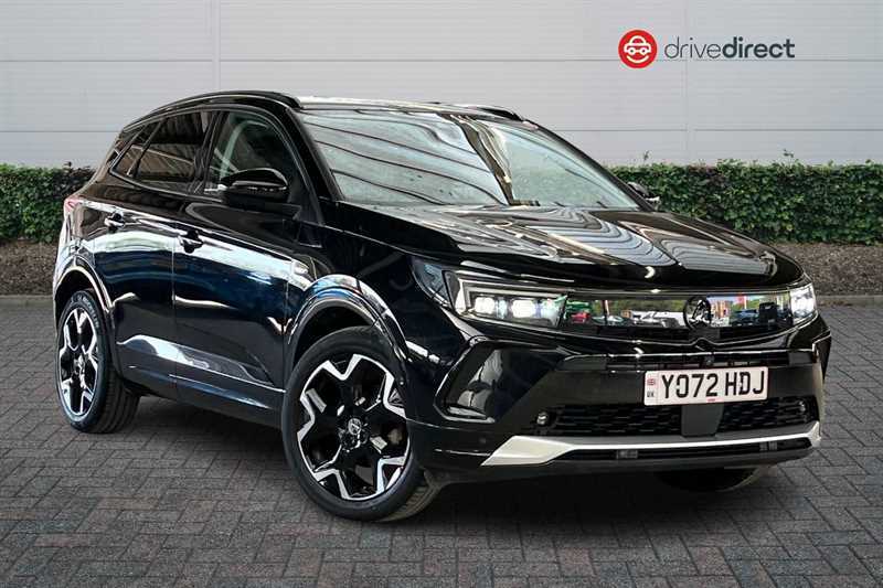 Vauxhall Grandland 1.2 Turbo Ultimate Suv Euro 6 Ss Black