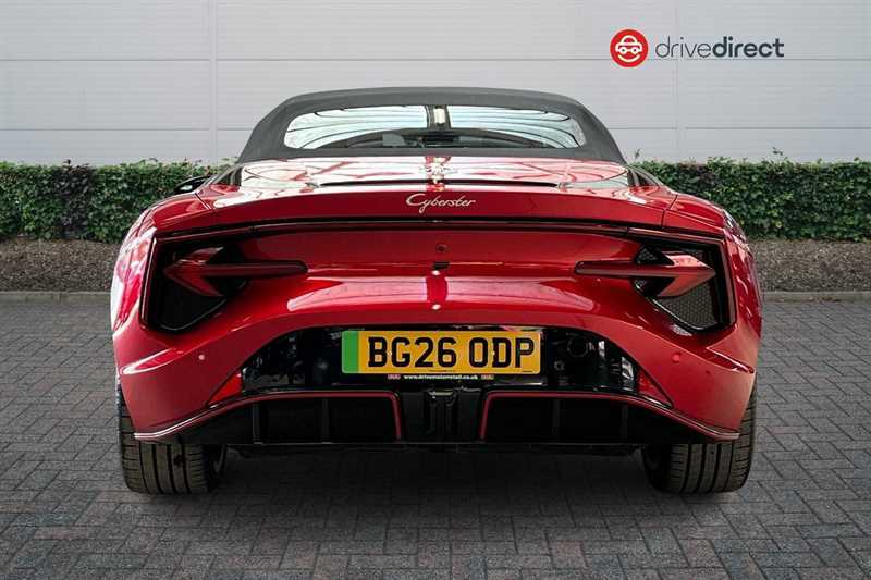 MG Cyberster Dual Motor 77Kwh Gt Convertible Red #4